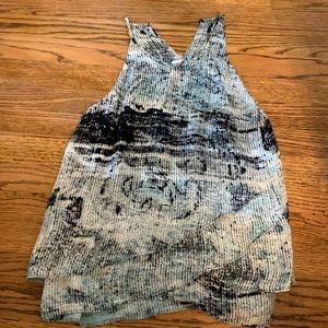 Small multicolored Parker top